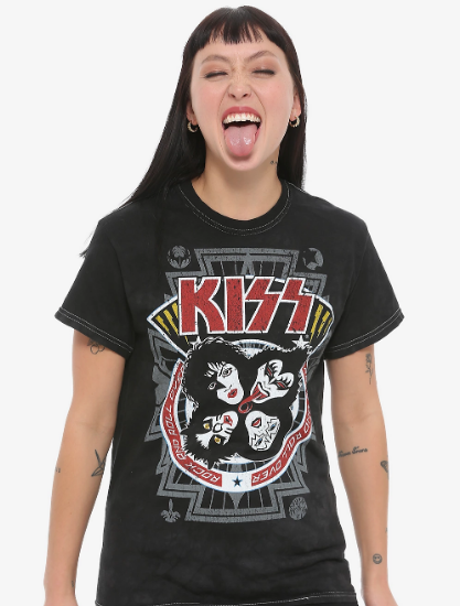 kiss rock and roll over t shirt